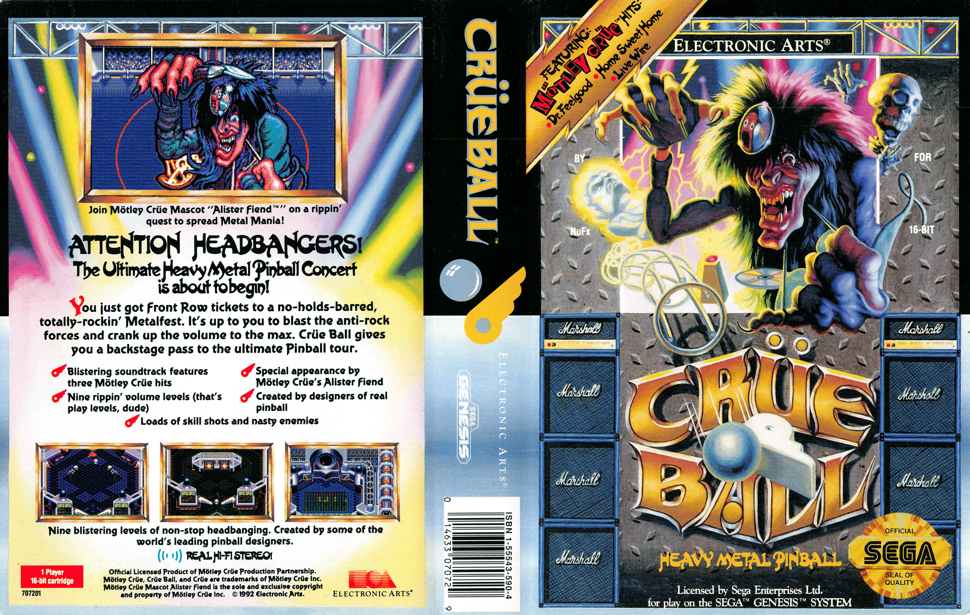 Crue Ball – Heavy Metal Pinball – Gaming Alexandria